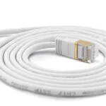 Wantec S/FTP Cat.7 (10Gbps) Καλώδιο Δικτύου Ethernet 1m Λευκό