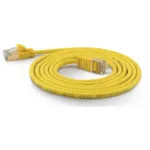 Wantec U/FTP (STP) Cat.7 (10Gbps) Καλώδιο Δικτύου Ethernet 1.5m Κίτρινο 7174