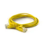 Wantec U/UTP Cat.6a (Gigabit) Καλώδιο Δικτύου Ethernet 0.25m Κίτρινο 7283