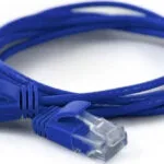 Wantec U/UTP Cat.6a (Gigabit) Καλώδιο Δικτύου Ethernet 0.25m Μπλε