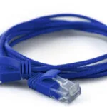Wantec U/UTP Cat.6a (Gigabit) Καλώδιο Δικτύου Ethernet 0.2m Μπλε 7240