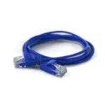 Wantec U/UTP Cat.6a (Gigabit) Καλώδιο Δικτύου Ethernet 0.5m Μπλε 7242