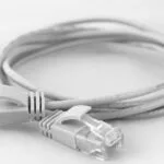 Wantec U/UTP Cat.6a (Gigabit) Καλώδιο Δικτύου Ethernet 1.05m Λευκό 7230
