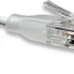 Wantec U/UTP Cat.6a (Gigabit) Καλώδιο Δικτύου Ethernet 2m Λευκό