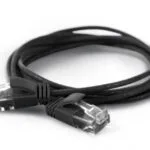 Wantec U/UTP Cat.6a (Gigabit) Καλώδιο Δικτύου Ethernet 3m Μαύρο 7316