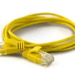 Wantec U/UTP Cat.7 (10Gbps) Καλώδιο Δικτύου Ethernet 2m Κίτρινο