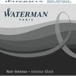 Waterman 8 Ανταλλακτικά Μελάνια για Πένα Μαύρα S0110850