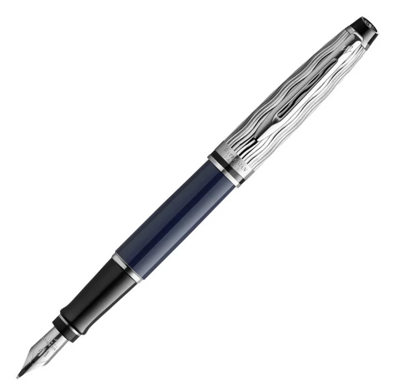 Waterman Expert Special Edition Dlx Blue CT FP F Πένα Γραφής Fine Μπλε με Μπλε Μελάνι Waterman Expert Special Edition Dlx Blue CT FP F Πένα Γραφής Fine Μπλε με Μπλε Μελάνι - Image 1