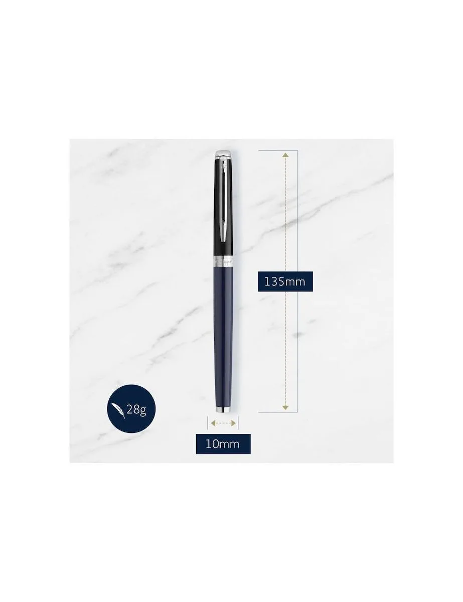 Waterman Hemisphere C.block Black-blue Ct Fpen F Waterman Hemisphere C.block Black-blue Ct Fpen F - Image 1