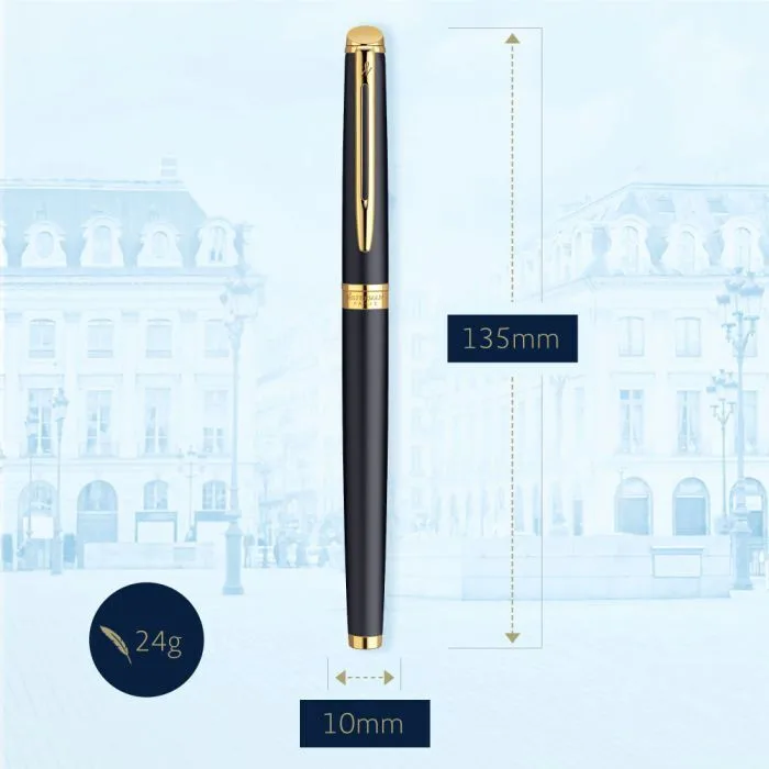 Waterman Hemisphere Πένα Γραφής Fine Μαύρη με Μαύρο Μελάνι 1346.5811. Waterman Hemisphere Πένα Γραφής Fine Μαύρη με Μαύρο Μελάνι 1346.5811. - Image 1
