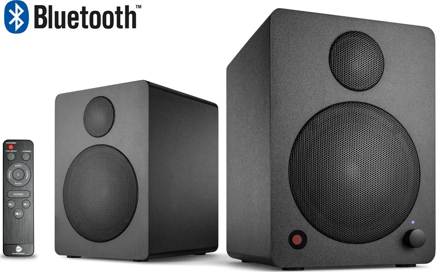 Wavemaster Cube Mini Neo Αυτοενισχυόμενα Ηχεία με Bluetooth 36W (Ζεύγος) Μαύρα Wavemaster Cube Mini Neo Αυτοενισχυόμενα Ηχεία με Bluetooth 36W (Ζεύγος) Μαύρα - Image 1
