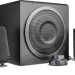 Wavemaster Moody Ασύρματα Ηχεία Υπολογιστή 2.1 με Bluetooth και Ισχύ 65W Μαύρα