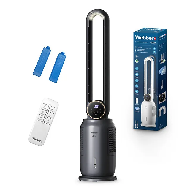 Webber Ανεμιστήρας Πύργος 65W με Τηλεχειριστήριο Μαύρος Webber Ανεμιστήρας Πύργος 65W με Τηλεχειριστήριο Μαύρος - Image 1