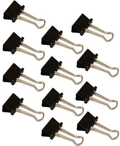 Wedo 64 21419 Metal Clips Nickel 12 Pcs Wedo 64 21419 Metal Clips Nickel 12 Pcs - Image 1