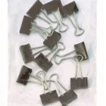 Wedo 64 21525 Metal Clips Nickel 12 Pcs