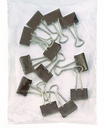 Wedo 64 21525 Metal Clips Nickel 12 Pcs Wedo 64 21525 Metal Clips Nickel 12 Pcs - Image 1