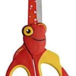 Wedo 73 6001 School Office Scissors Universal Straight Cut Red Yellow