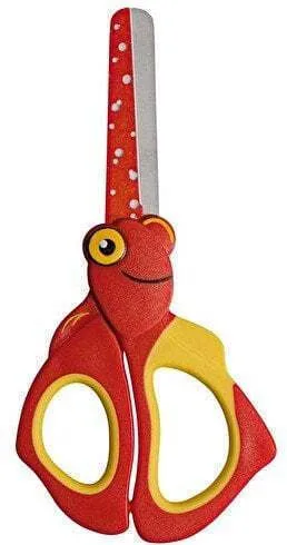 Wedo 73 6001 School Office Scissors Universal Straight Cut Red Yellow Wedo 73 6001 School Office Scissors Universal Straight Cut Red Yellow - Image 1