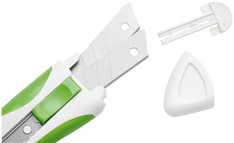 WeDo Κοπίδι Φαλτσέτα Ασφαλείας με Πλάτος Λάμας 18mm Λευκό 7892118 WeDo Κοπίδι Φαλτσέτα Ασφαλείας με Πλάτος Λάμας 18mm Λευκό 7892118 - Image 1