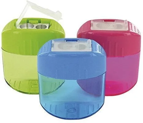 WeDo Πλαστική Διπλή Ξύστρα Βαρελάκι 5230822 WeDo Πλαστική Διπλή Ξύστρα Βαρελάκι 5230822 - Image 1