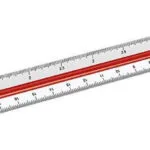 Wedo Χάρακας Πλαστικός 30cm Λευκό 5255001