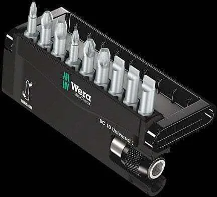 Wera 05056161001 Screwdriver Bits 9 Pcs Wera 05056161001 Screwdriver Bits 9 Pcs - Image 1
