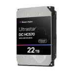 Western Digital Ultrastar DC HC570 22TB HDD Σκληρός Δίσκος 3.5" SATA III 7200rpm με 512MB Cache για Server 0F48154