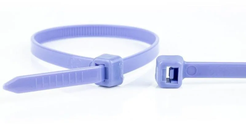 Wkk 110226771 Cable Tie Releasable Cable Tie Plastic Polyamide Purple 100 Pcs Wkk 110226771 Cable Tie Releasable Cable Tie Plastic Polyamide Purple 100 Pcs - Image 1