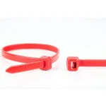 WKK Δεματικά Καλωδίων Πλαστικά 12.2mmx37mm σε Κόκκινο χρώμα (100τμχ) 110196271