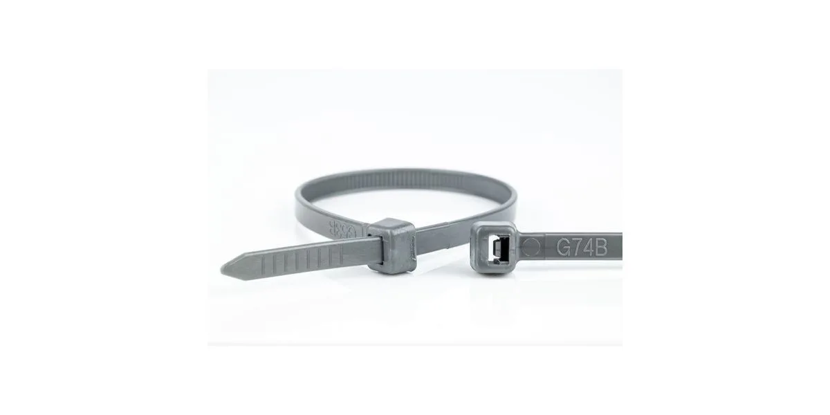 WKK Δεματικά Καλωδίων Πλαστικά 120mm σε Γκρι χρώμα (100τμχ) 110196871 WKK Δεματικά Καλωδίων Πλαστικά 120mm σε Γκρι χρώμα (100τμχ) 110196871 - Image 1