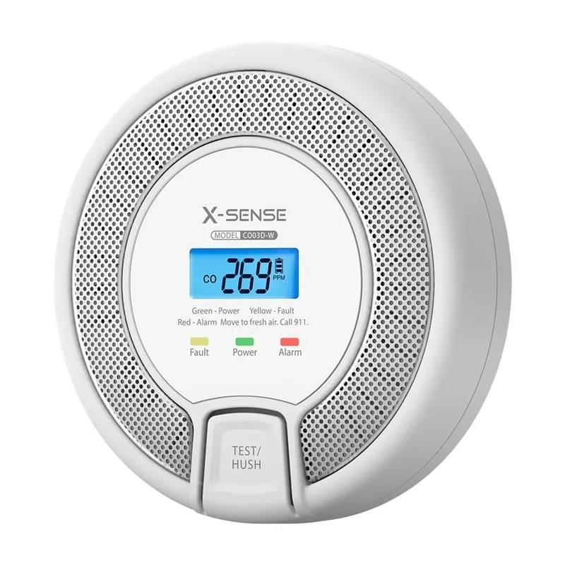 X-Sense CO03D-W Αυτόνομος Ανιχνευτής Mονοξειδίου του Άνθρακα CO 24 Ζωνών X-Sense CO03D-W Αυτόνομος Ανιχνευτής Mονοξειδίου του Άνθρακα CO 24 Ζωνών - Image 1