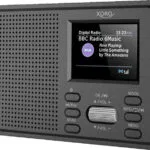 Xoro DAB 142 Επιτραπέζιο Ραδιόφωνο Μπαταρίας DAB+ με Bluetooth Γκρι