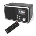 Xoro DAB 300 IR Επιτραπέζιο Ραδιόφωνο Επαναφορτιζόμενο DAB+ με Bluetooth και USB Μαύρο