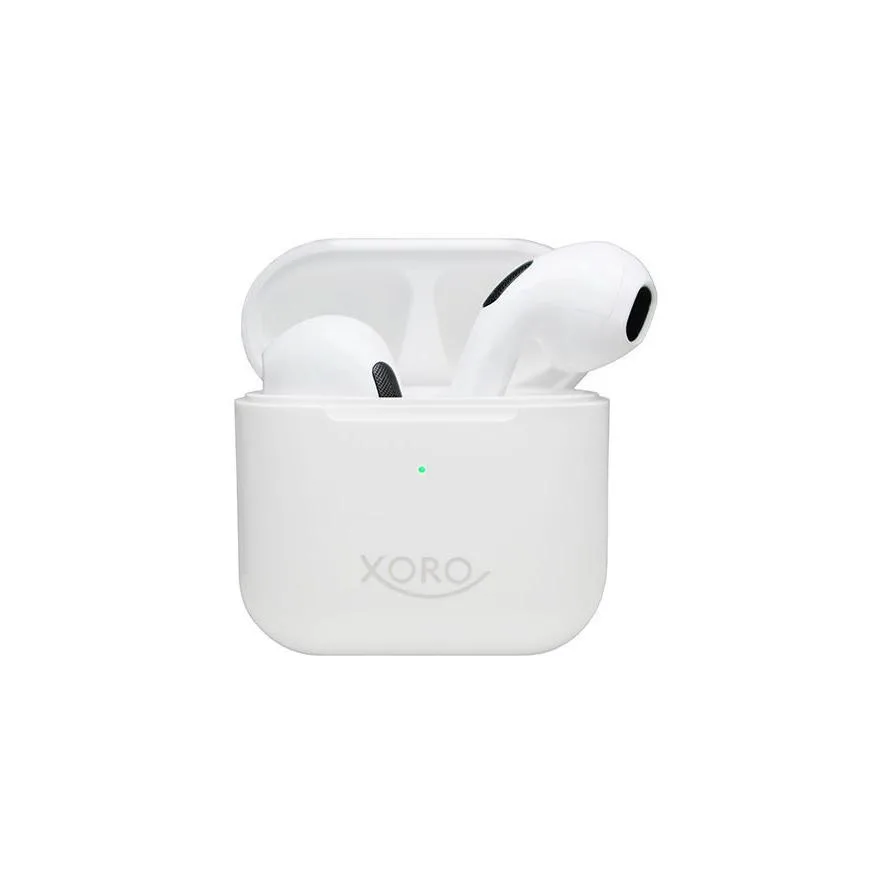 Xoro KHB 30 Earbud Bluetooth Handsfree Ακουστικά με Θήκη Φόρτισης Λευκά Xoro KHB 30 Earbud Bluetooth Handsfree Ακουστικά με Θήκη Φόρτισης Λευκά - Image 1