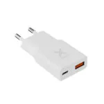 Xtorm Φορτιστής Χωρίς Καλώδιο με Θύρα USB-A και Θύρα USB-C 25W Power Delivery / Quick Charge 3.0 Λευκός (XG2SL025)