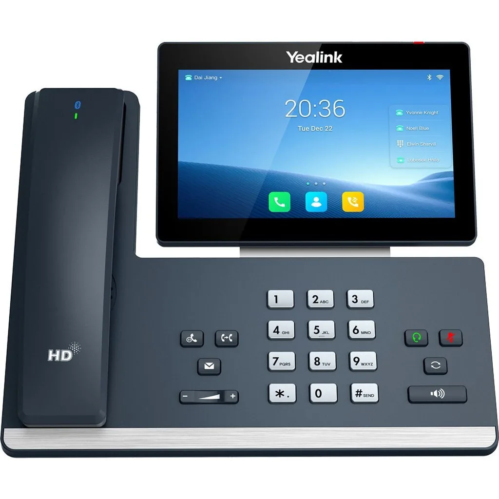 Yealink T58W Pro Ενσύρματο Τηλέφωνο IP 16 γραμμών Μαύρο Yealink T58W Pro Ενσύρματο Τηλέφωνο IP 16 γραμμών Μαύρο - Image 1