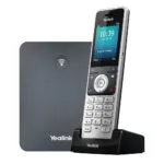 Yealink W76P Ασύρματο Τηλέφωνο IP 10 γραμμών Μαύρο