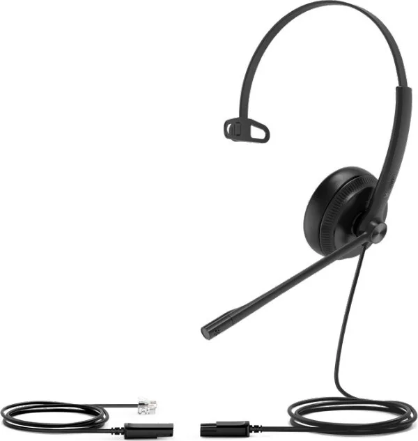 Yealink YHS34 VOIP Headset Mono RJ9 (016607) Yealink YHS34 VOIP Headset Mono RJ9 (016607) - Image 1