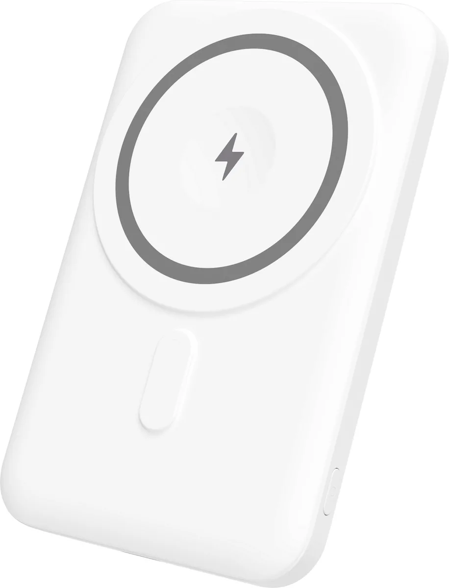 Yenkee YPB 501 MagSafe Power Bank 5000mAh 20W με Θύρα USB-C Power Delivery Λευκό Yenkee YPB 501 MagSafe Power Bank 5000mAh 20W με Θύρα USB-C Power Delivery Λευκό - Image 1