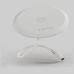 Zens Ασύρματος Φορτιστής (Qi Pad) 15W Λευκός (PuK and Play)