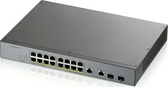 Zyxel GS1350-18HP Managed L2 PoE+ Switch με 16 Θύρες Gigabit (1Gbps) Ethernet και 2 SFP Θύρες Zyxel GS1350-18HP Managed L2 PoE+ Switch με 16 Θύρες Gigabit (1Gbps) Ethernet και 2 SFP Θύρες - Image 1